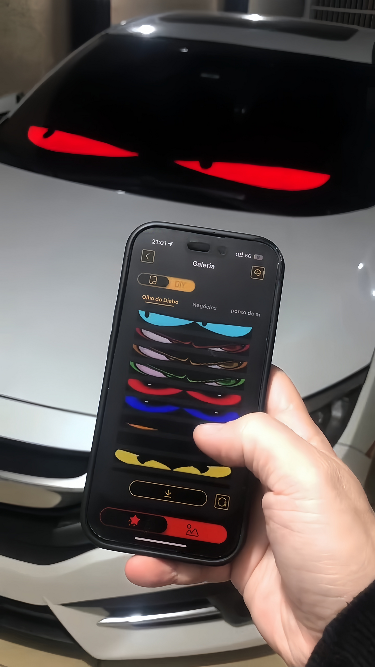 👿Devil Eyes LED Light Strips for Cars🚗👿