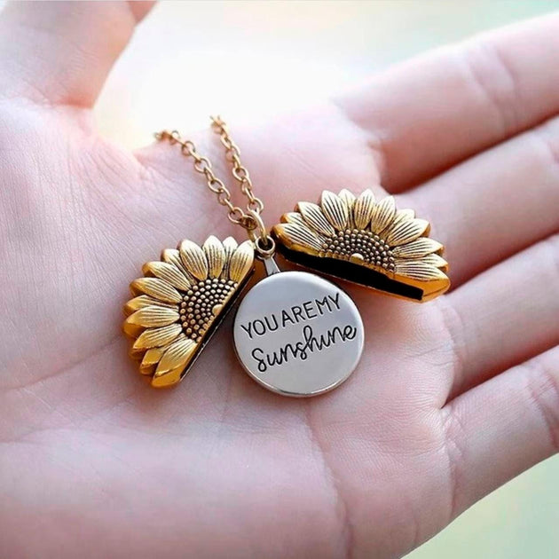 Sunshine Sunflower Necklace