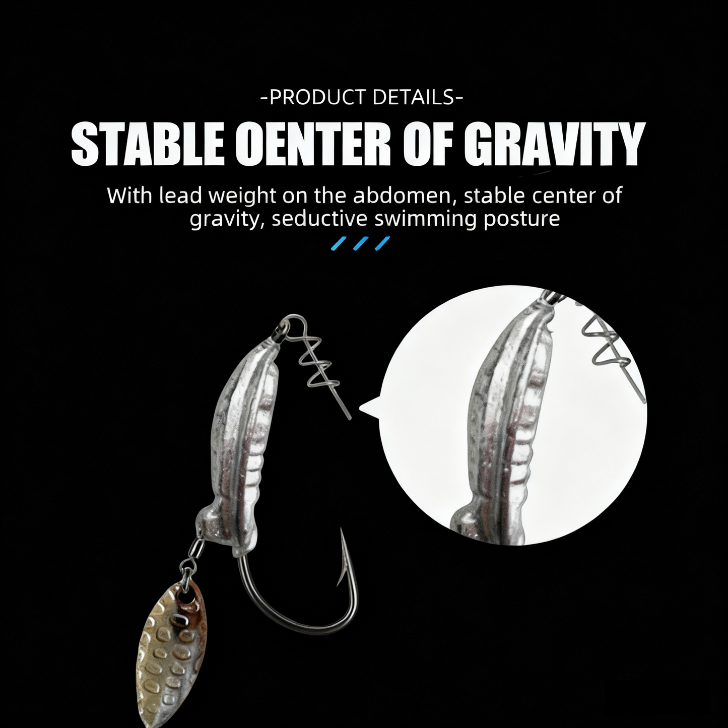 💥Last 3 days 49% OFF💥T Tail Soft Bait with Lead Head Hooks🎣