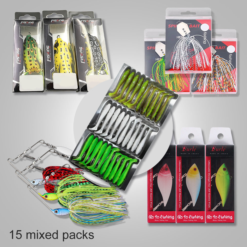 💥Essential for autumn and winter💥5 Popular Bass Fishing Bait🐟