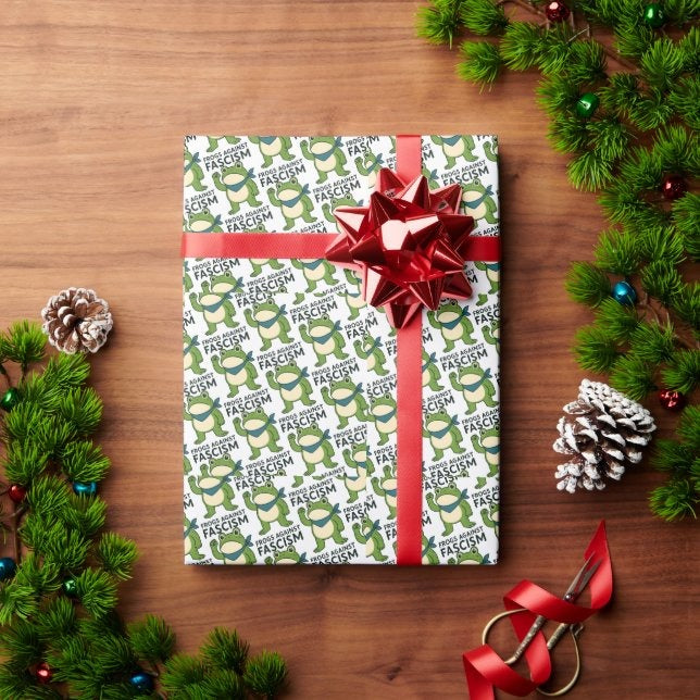💥Last day 26% OFF💥Portland Frog Wrapping Paper