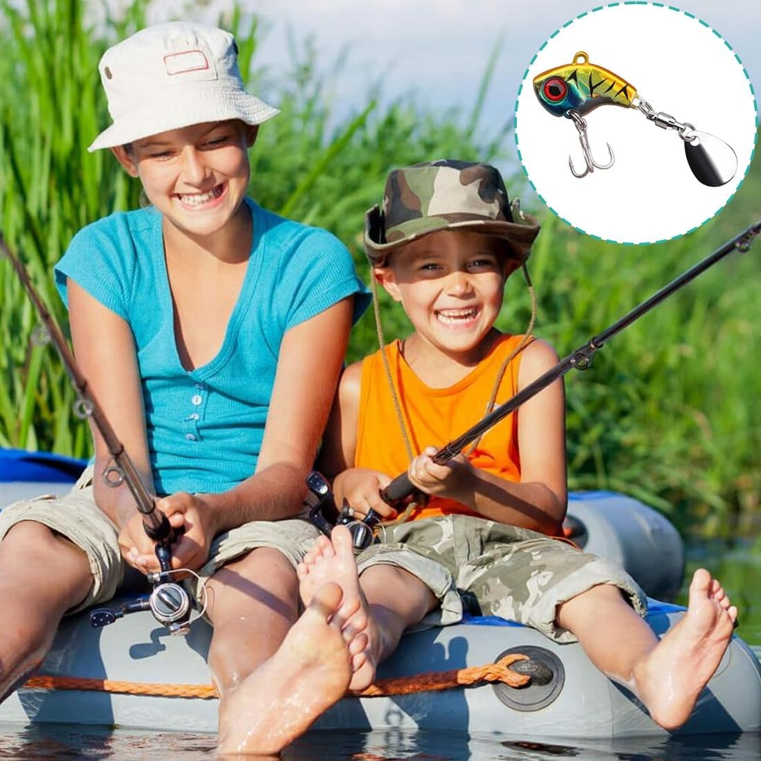 🔥Last day 54% OFF🔥Tail spinning streamlined bait🎣