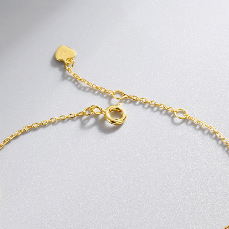 Opal Evil Eye Station Necklace