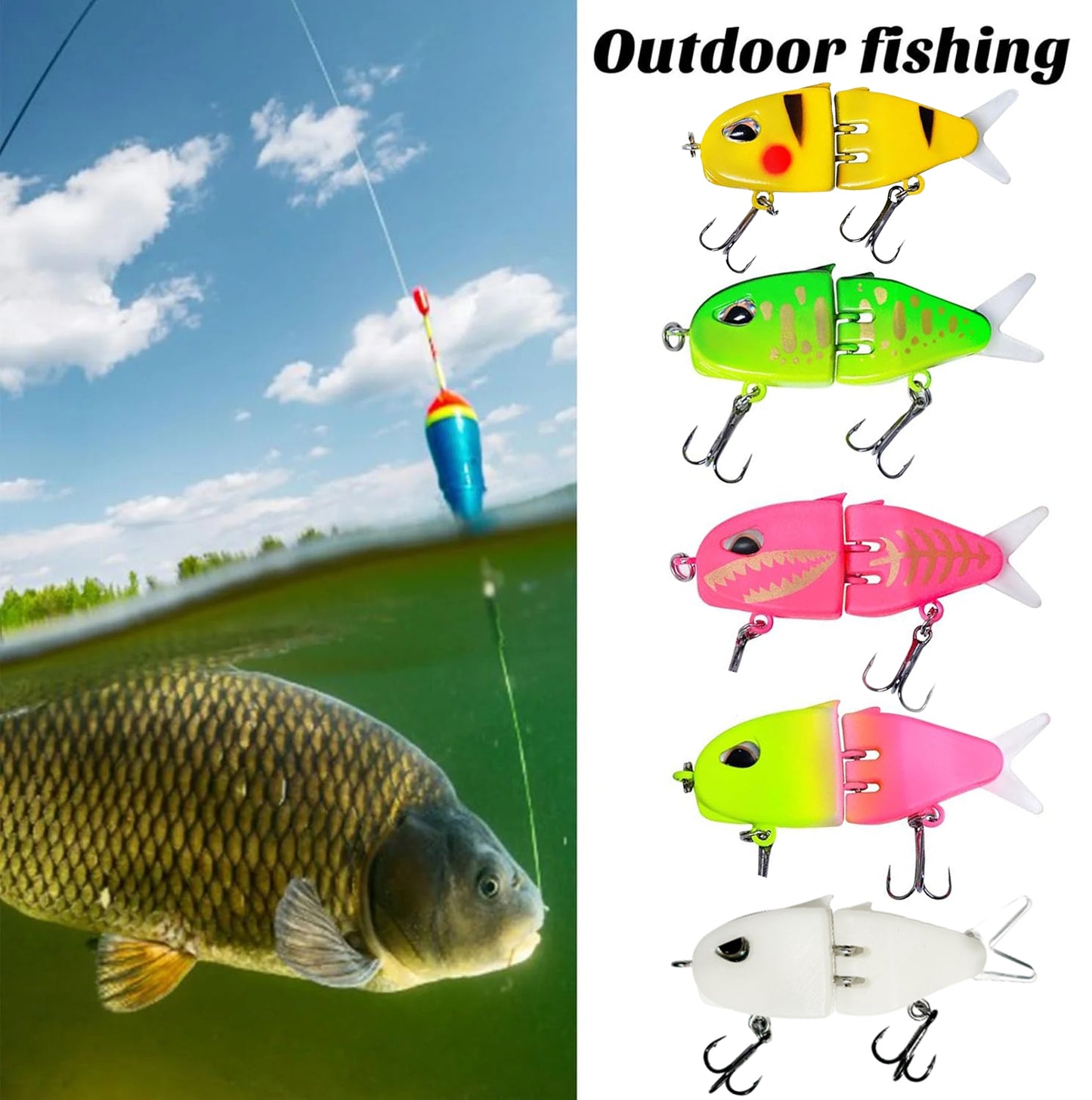 🔥Last day 44% off🔥Mini Glide Bait🎣