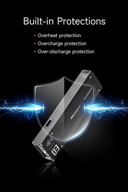 🔥Hot Sale 49% OFF -🔥 MoonBox 3.0 EDC Flashlight🔦