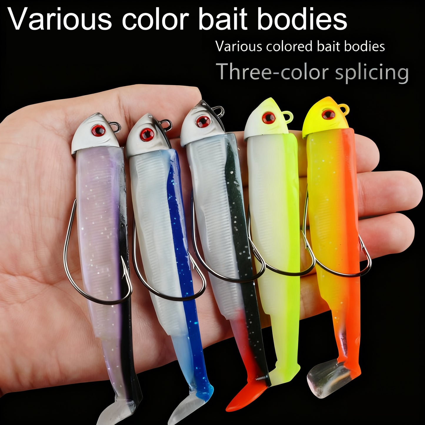 💥Last day 44% OFF💥Lead Hook Body Fish Shaped Road Sub Bait🎣