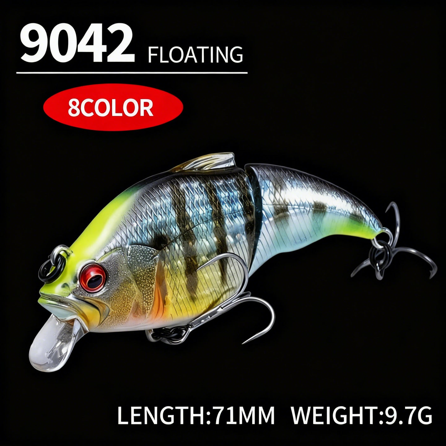 🔥Last day:43%OFF🔥Multi-jointed Fishing Lure🐟