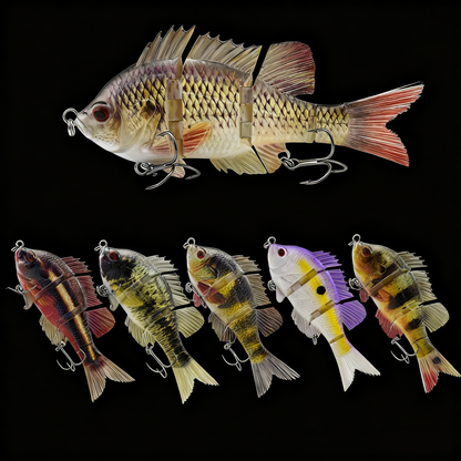 💥Last 3 days 44% OFF💥4 Segment Fishing Bait with Fiber Tail🎣