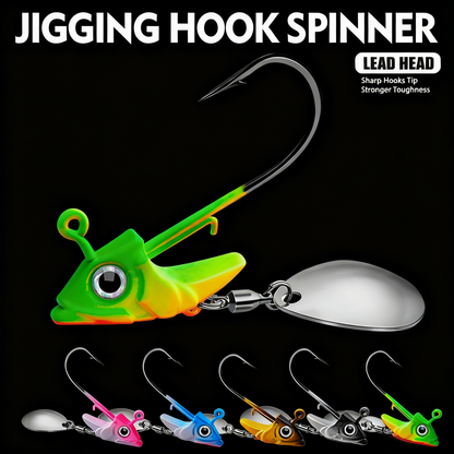 🔥Last 3 days 48% OFF🔥Fish Head Spin Underspin🎣