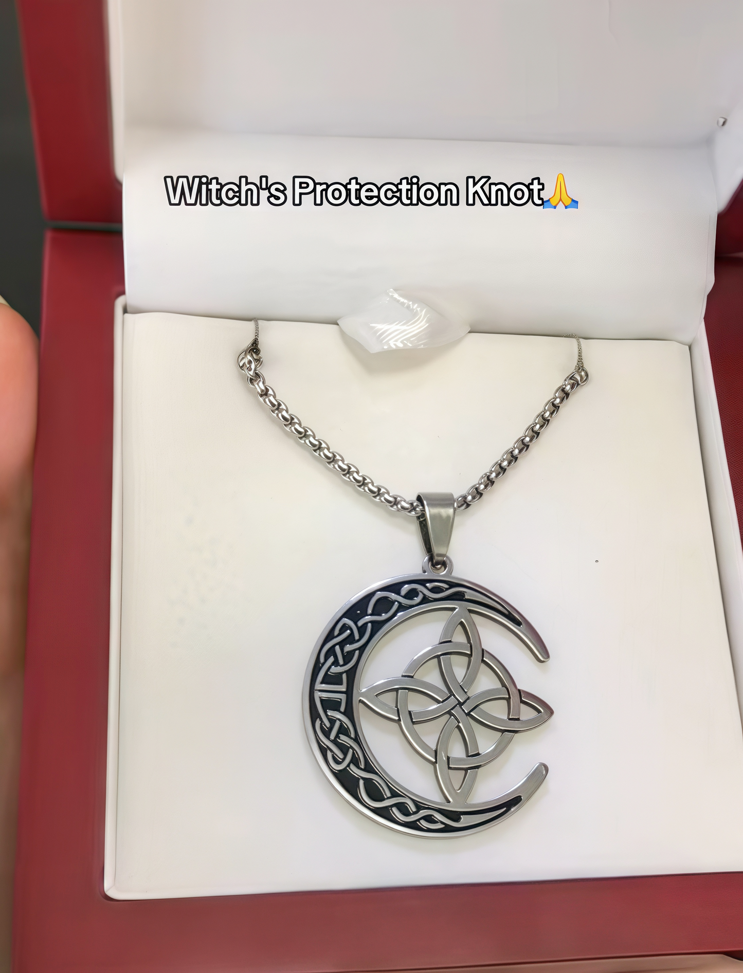 🔥Last  Day 53% OFF🔥Witch's Protection Knote Necklace🧙