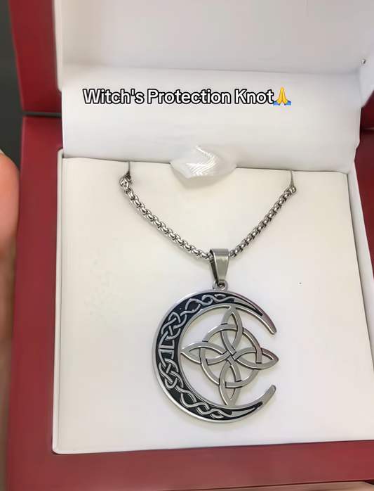 🔥Last  Day 53% OFF🔥Witch's Protection Knote Necklace🧙