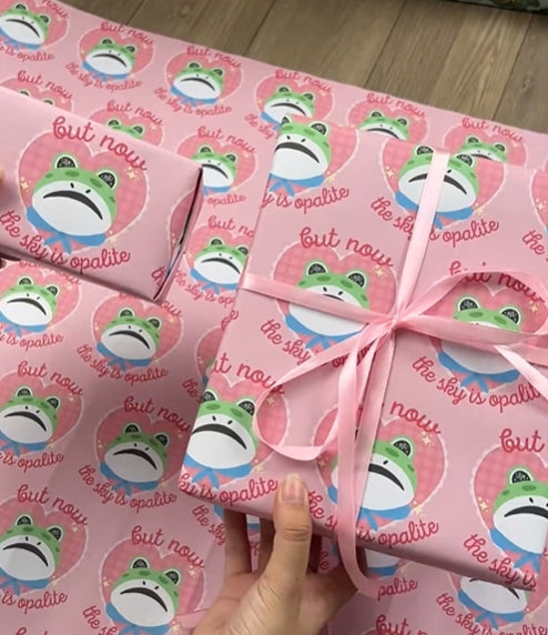 💥Last day 26% OFF💥Portland Frog Wrapping Paper