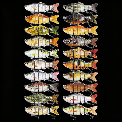 Multi-Jointed Lifelike Fishing Lures