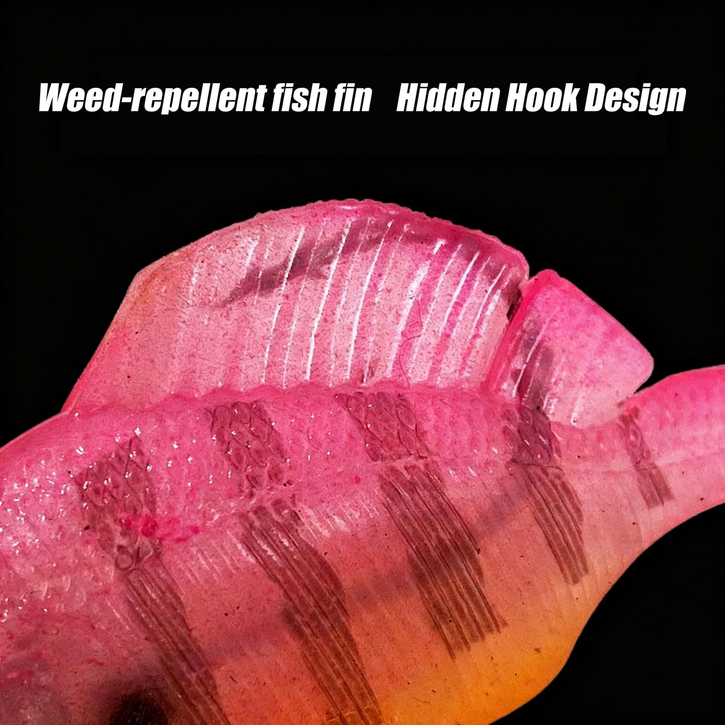 💥Last day 46% OFF💥Paddle Tail Swimbaits with Spinner