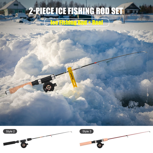 💥Last day 49% OFF💥Ice Fishing Telescopic Rod with Smooth Reel