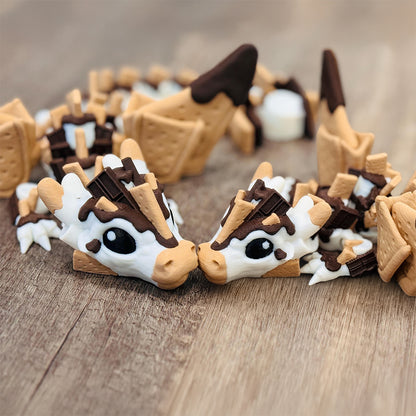 💥Last day 40% OFF💥3d Printed S'mores Dragon