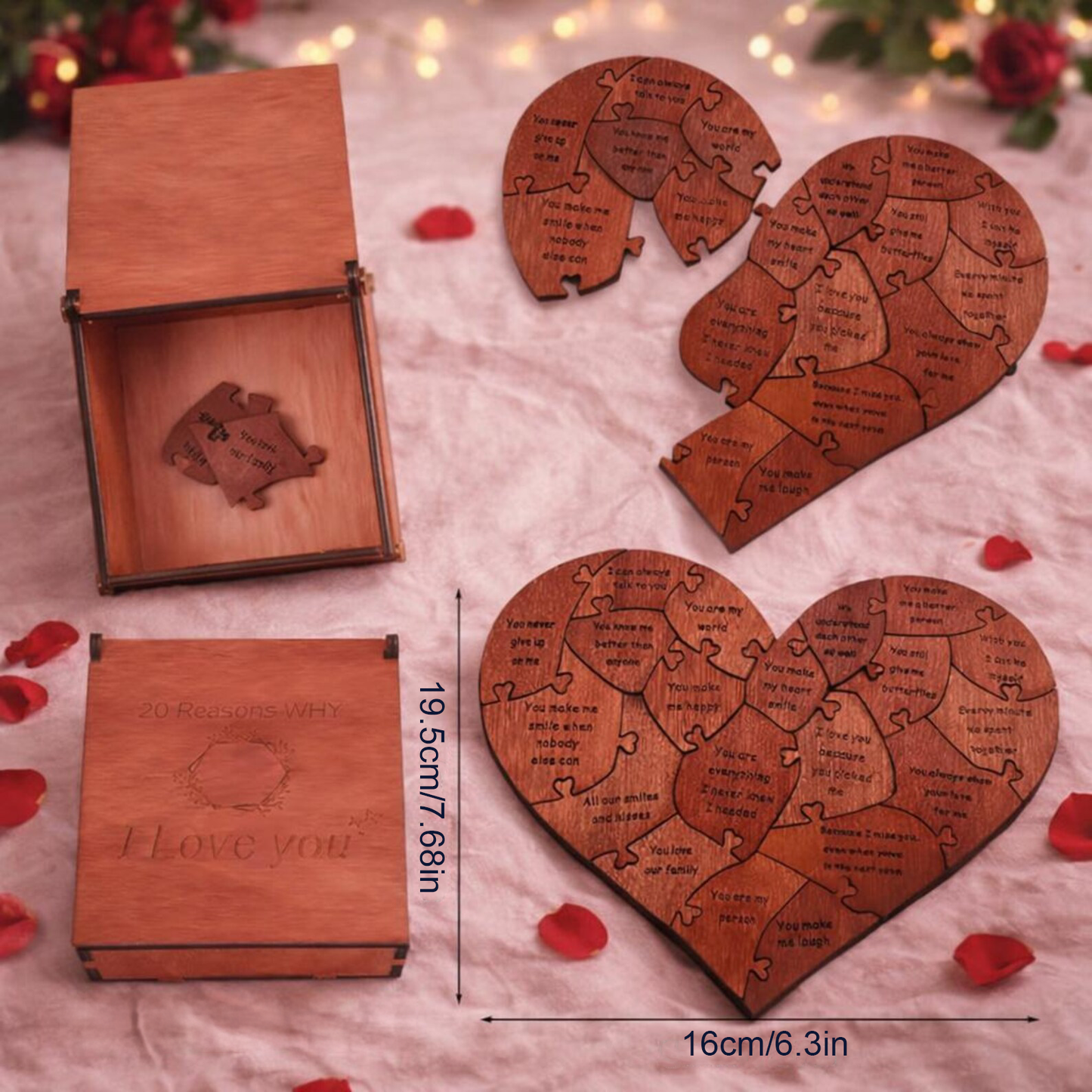 💥Valentine's Day Limited Edition💥20 reasons I love you puzzle