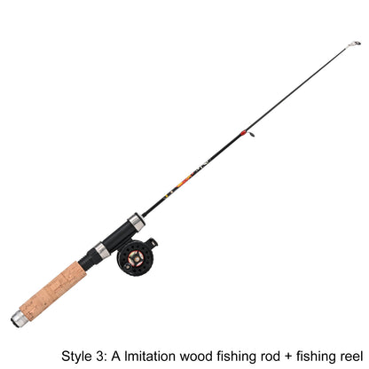 💥Last day 49% OFF💥Ice Fishing Telescopic Rod with Smooth Reel