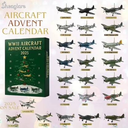 🚁WWII Aviation Warbirds Aircraft 2025 Advent Calendar📅