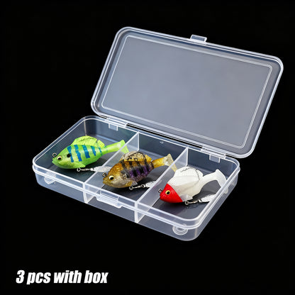 💥Last day 46% OFF💥Paddle Tail Swimbaits with Spinner