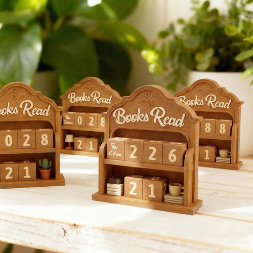 💥Last day 23% OFF💥Vintage Style Book Tracker📚