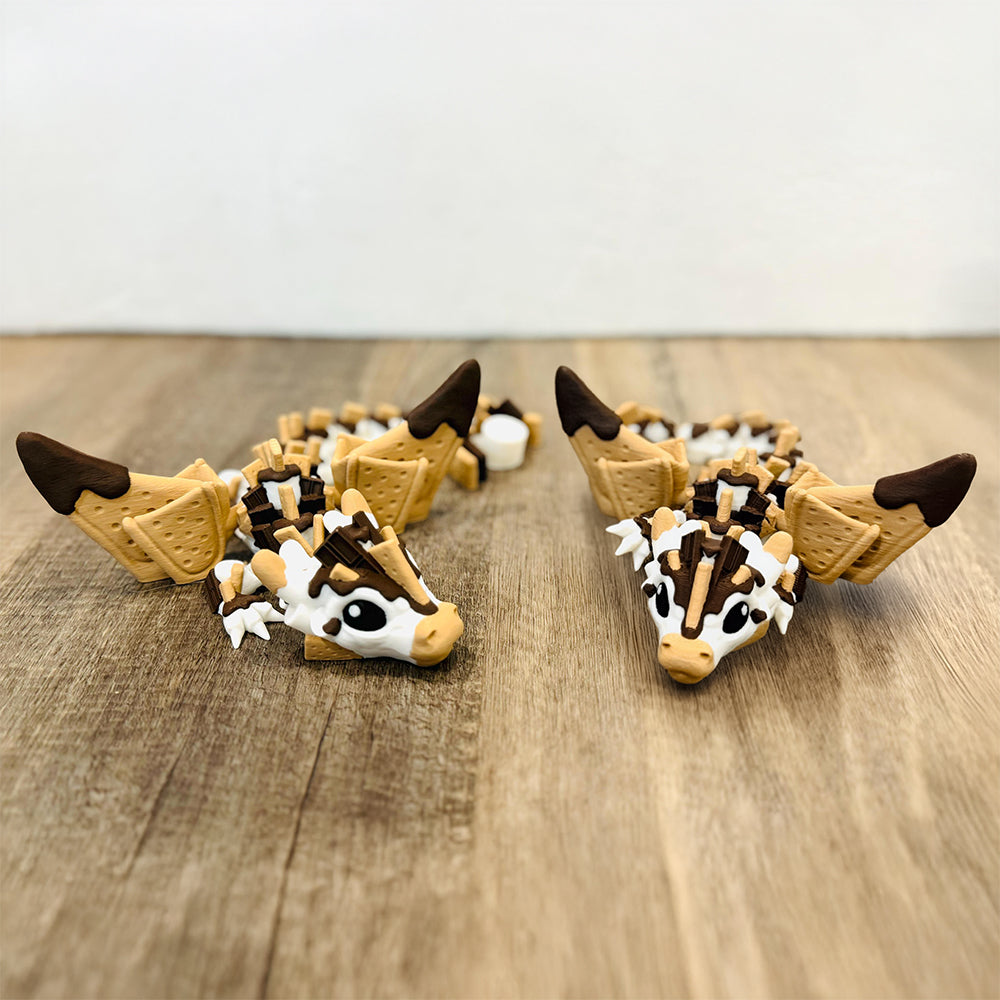 💥Last day 40% OFF💥3d Printed S'mores Dragon