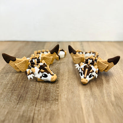 💥Last day 40% OFF💥3d Printed S'mores Dragon