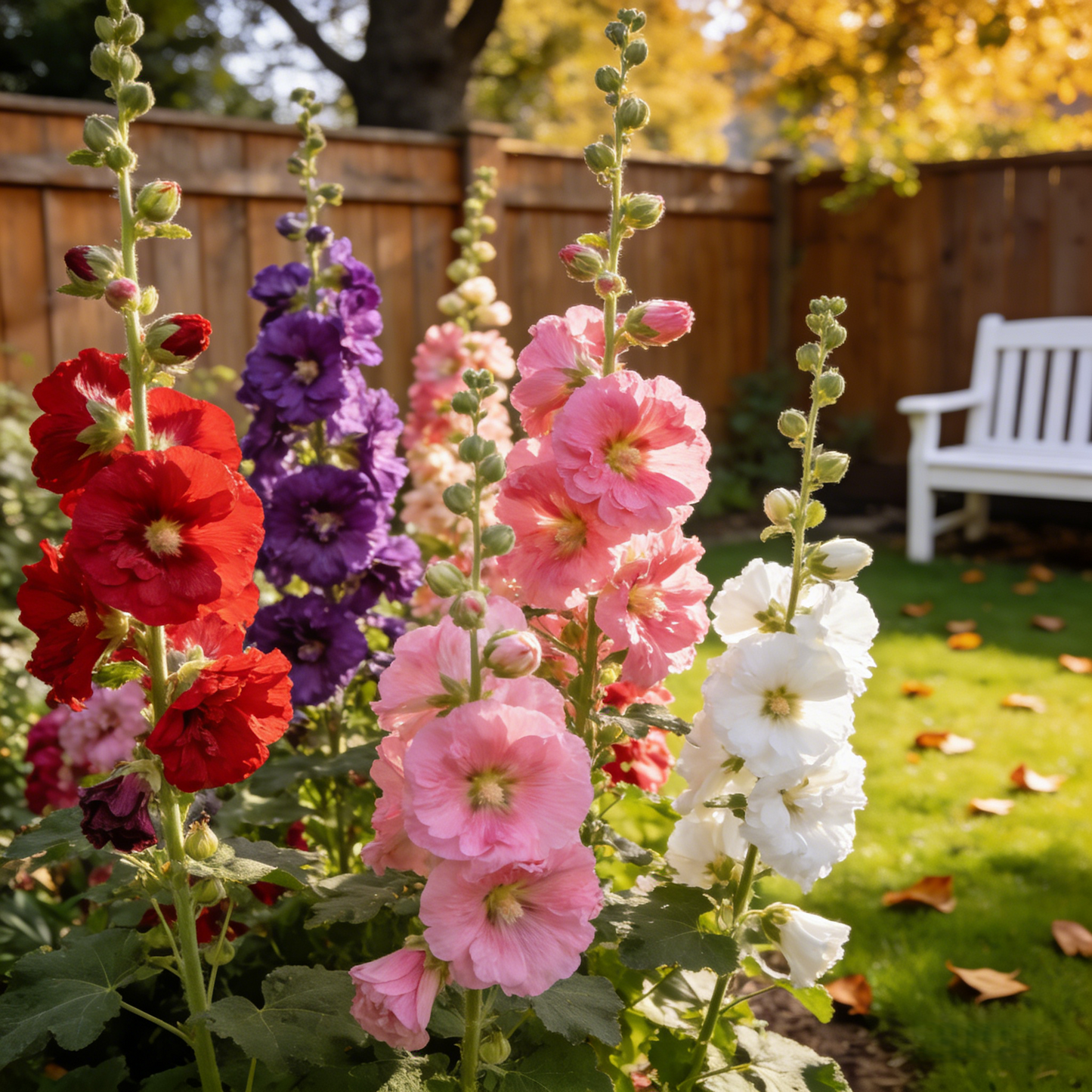 💥Best Selling – 65% OFF💥Chater's Mixed Double-Flowered Hollyhock