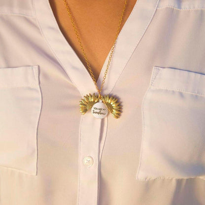 Sunshine Sunflower Necklace