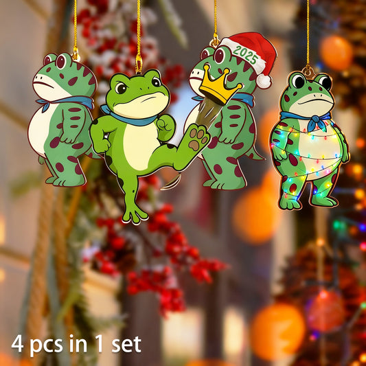 💥Last day 48% OFF💥Portland Frog Christmas Ornament