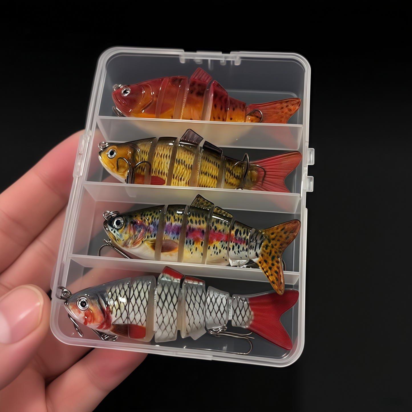 Multi-Jointed Lifelike Fishing Lures