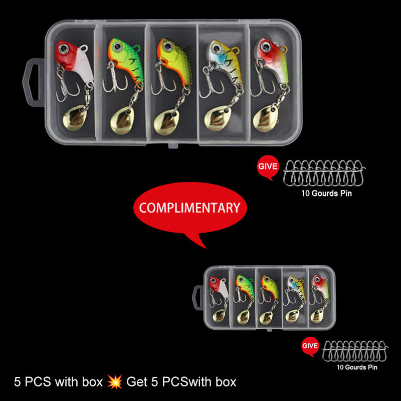 🔥Last day 54% OFF🔥Tail spinning streamlined bait🎣