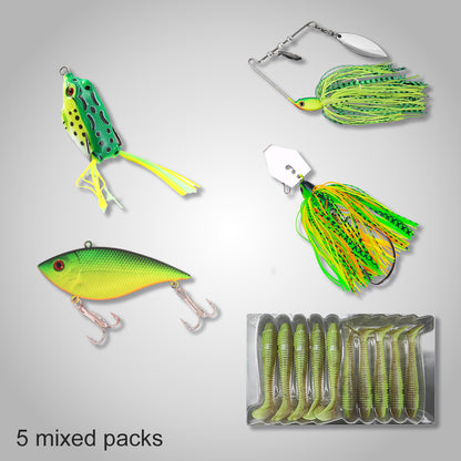 💥Essential for autumn and winter💥5 Popular Bass Fishing Bait🐟