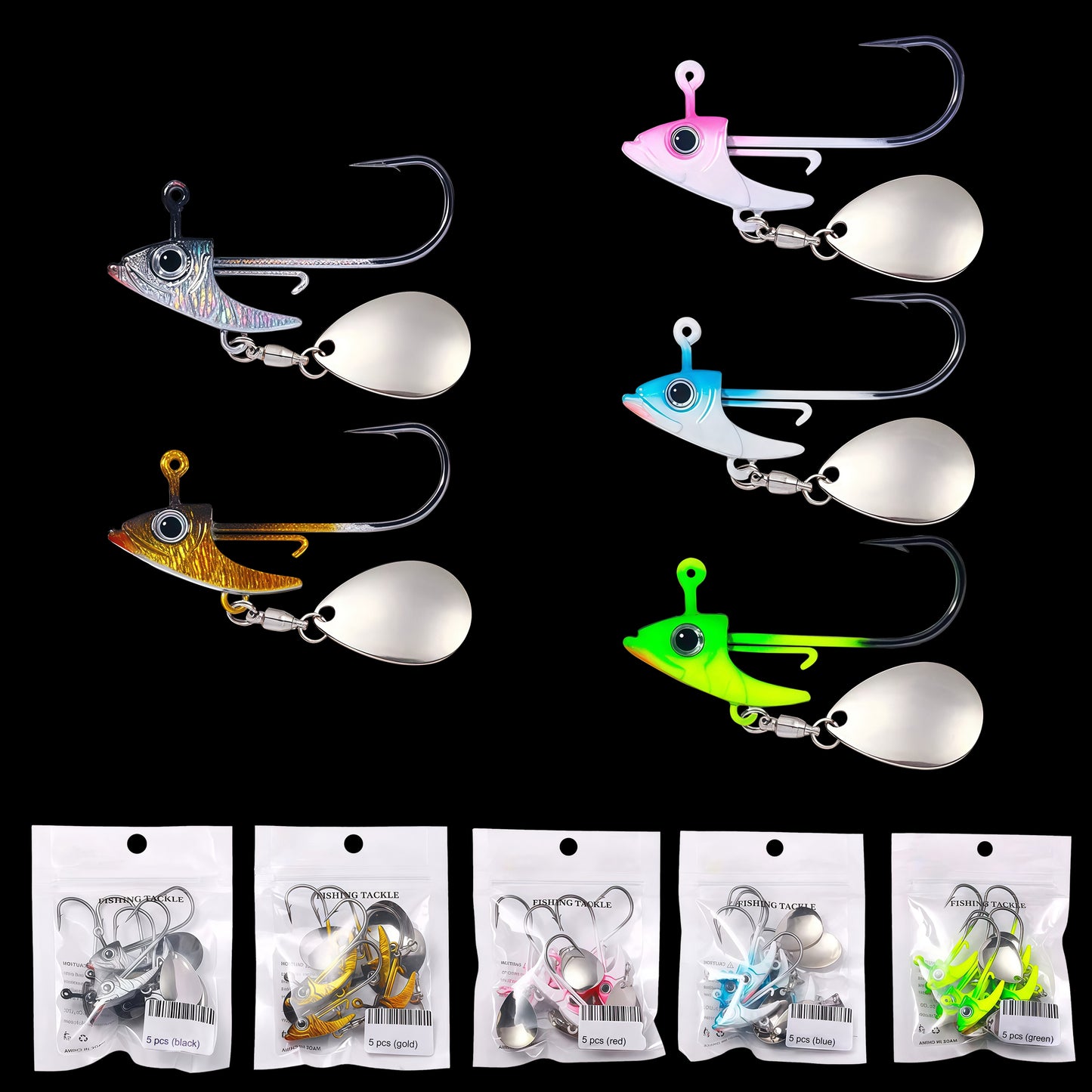 🔥Last 3 days 48% OFF🔥Fish Head Spin Underspin🎣