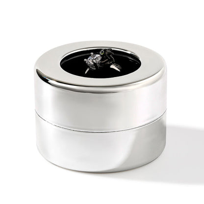 Creative Rotatable Engagement Ring Box