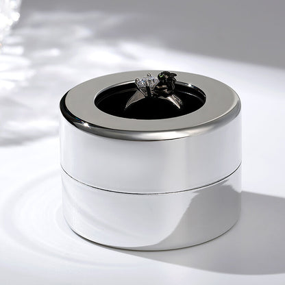 Creative Rotatable Engagement Ring Box