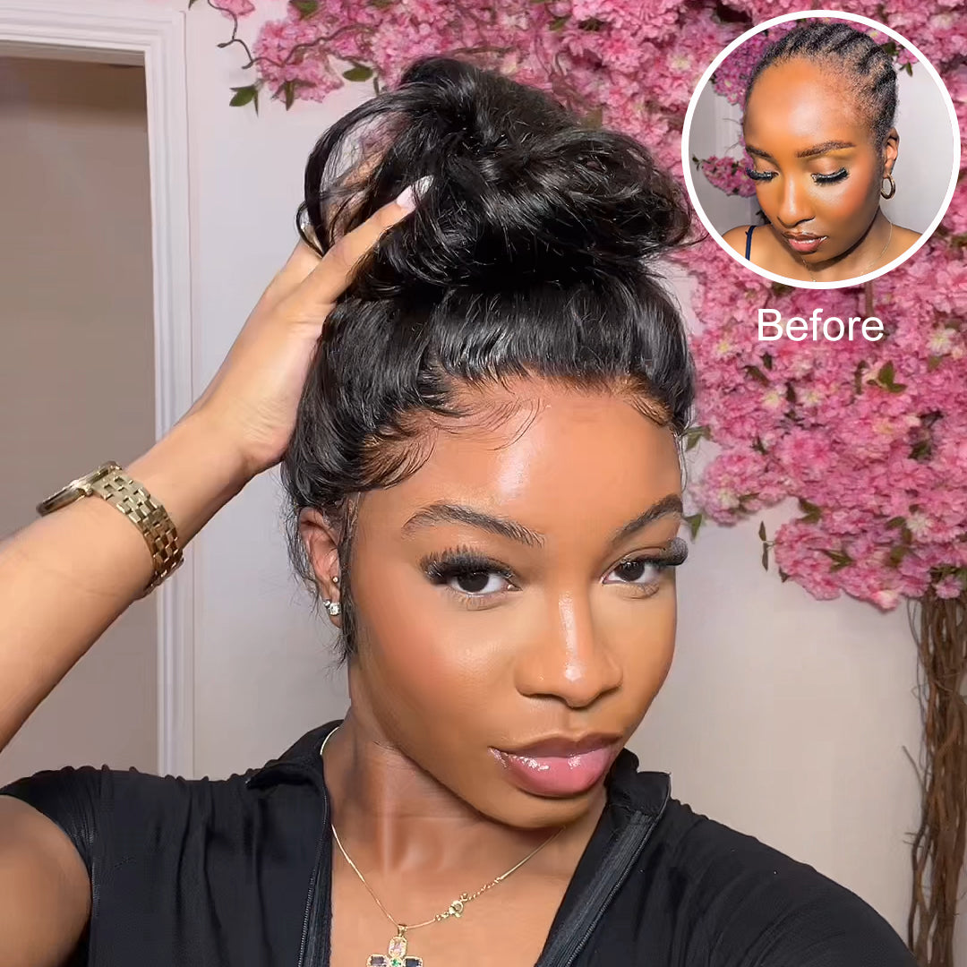 💥Last day 43% OFF💥Wave Glueless HD Lace Wig