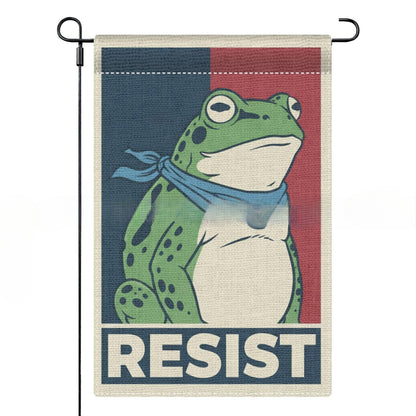 💥Last day 45% OFF💥Portland Frog Protest Garden Flag🐸