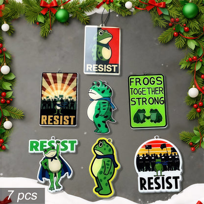 💥Last day 55% OFF💥Portland Frog Christmas Ornament