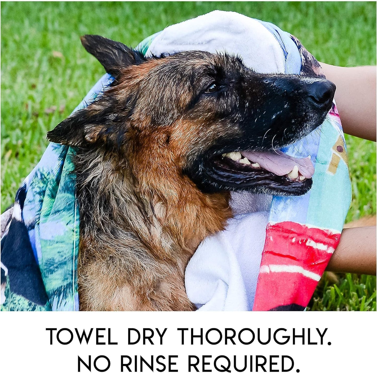 Rinse Free Shampoo Mittens for Pets