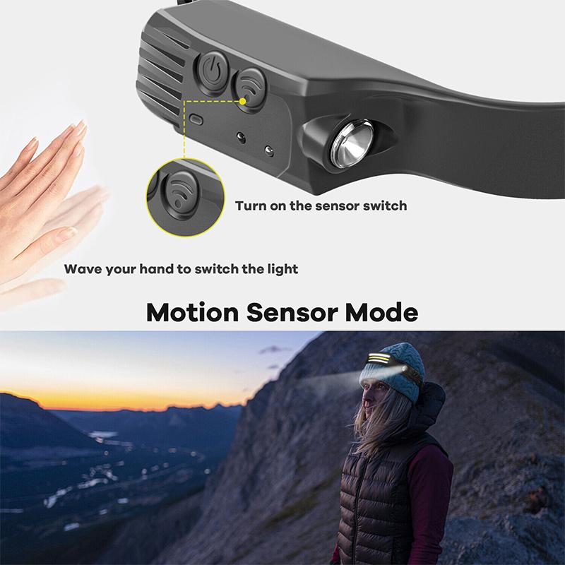 🧑‍🦰Head Led Light Sensor 💡