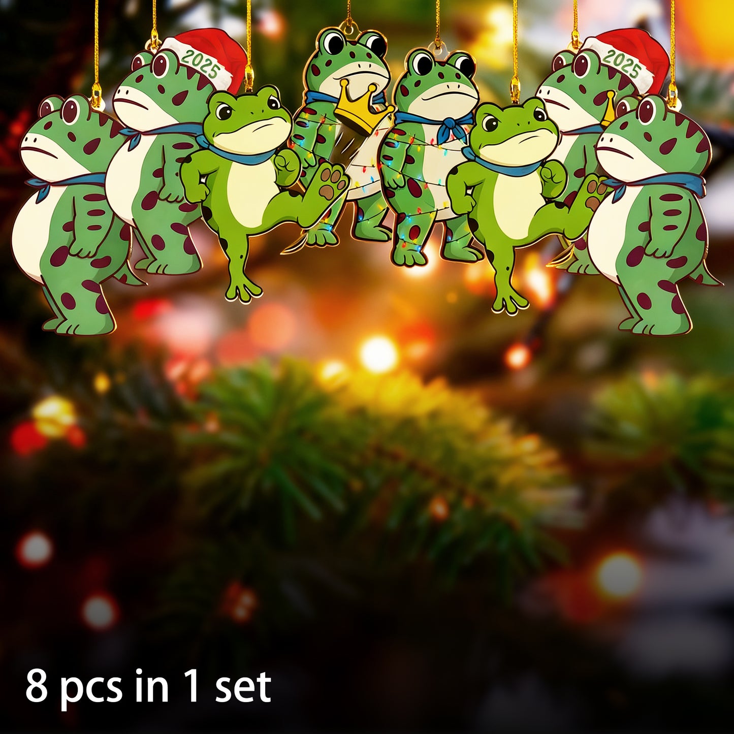 💥Last day 48% OFF💥Portland Frog Christmas Ornament