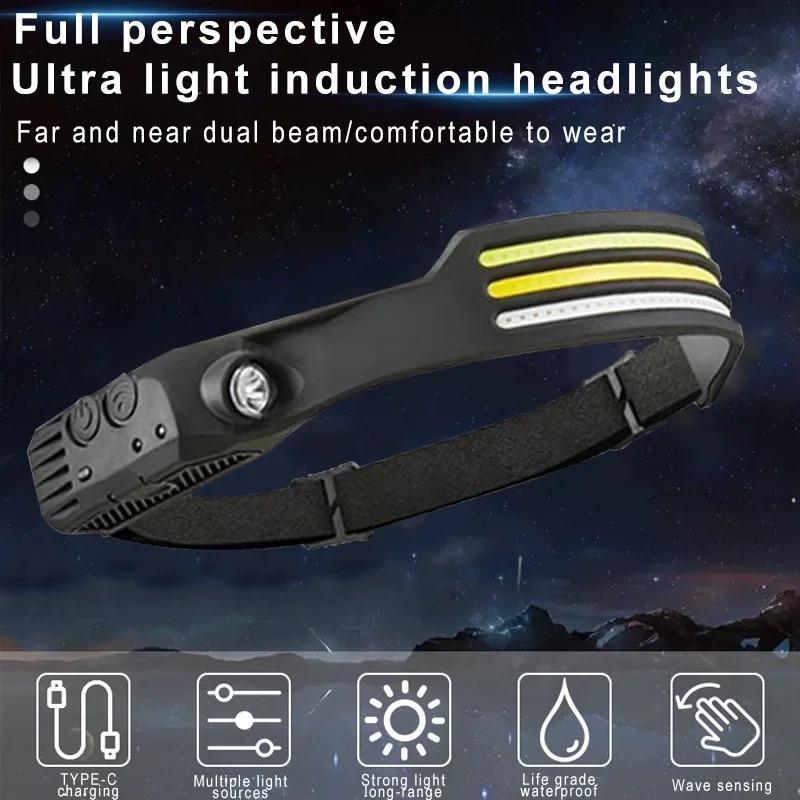 🧑‍🦰Head Led Light Sensor 💡