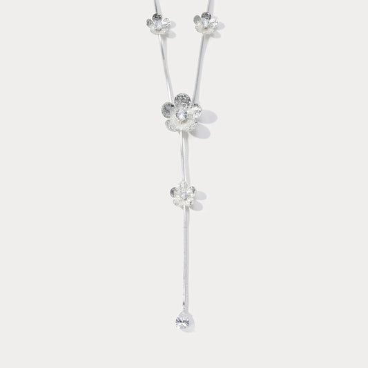 Flowers Dangling Necklace