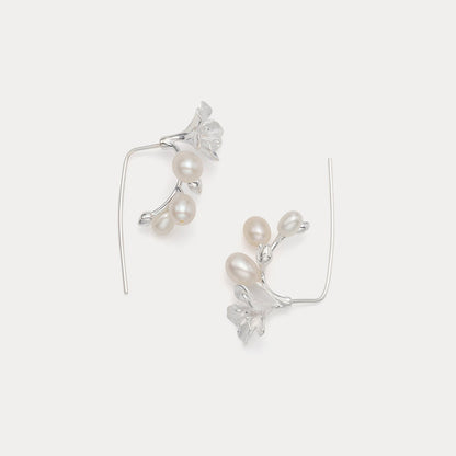 Freesia Pearl Earrings