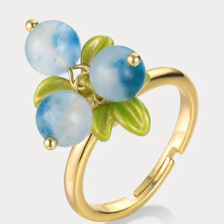 Aqua Blueberry Ring