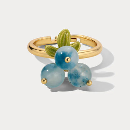Aqua Blueberry Ring