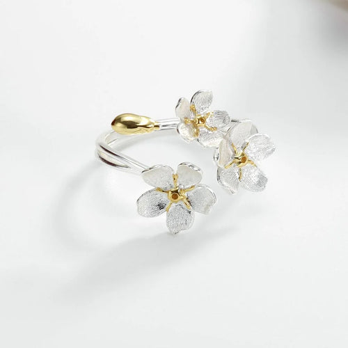 Forget-Me-Not Flowers Ring