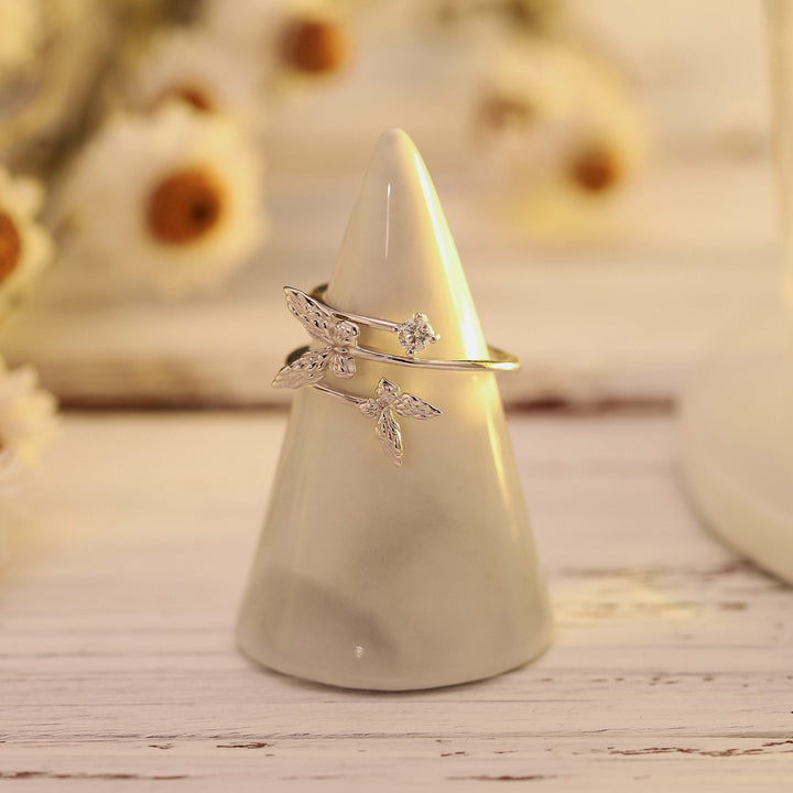 Butterfly Pin Ring