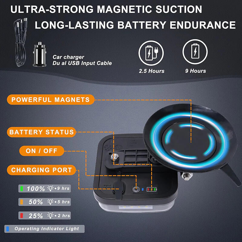 🏆Flash Sale⚡ 50K+ SOLD! Almost Gone💥Wireless Trailer Lights